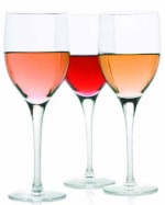 Χρωματική διαβάθμιση ροζέ κρασιών